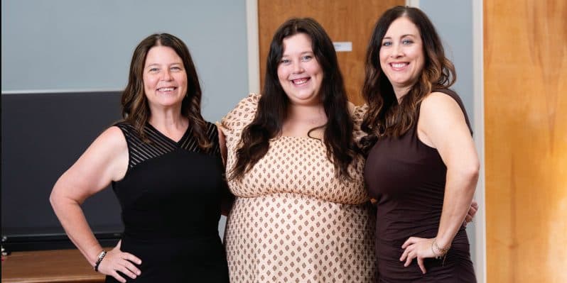 CVABC staff: Heather, Magen and Autumn